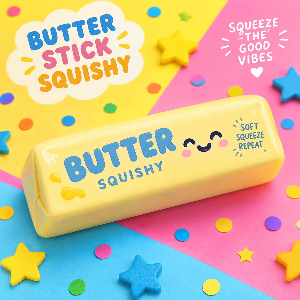 Butter Stick Squishy Slow-Rise Stress Toy