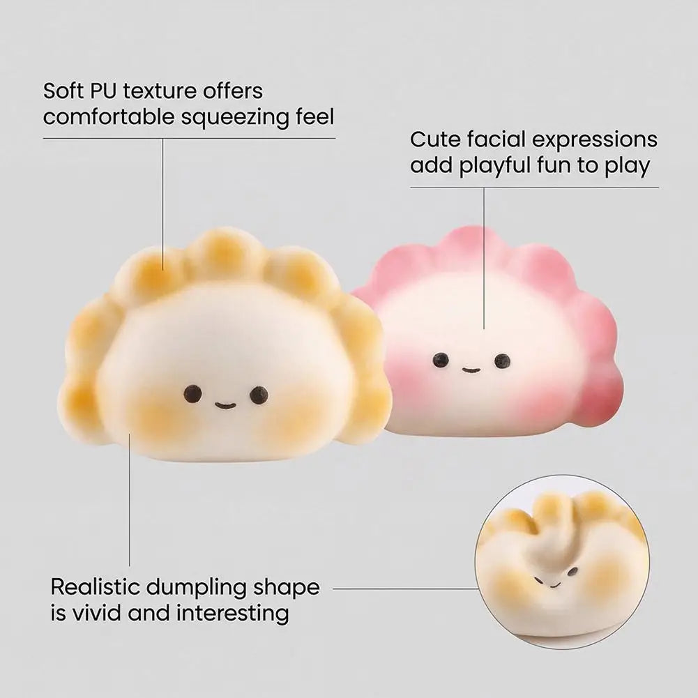 Kawaii Dumpling Squishy Stress Toy