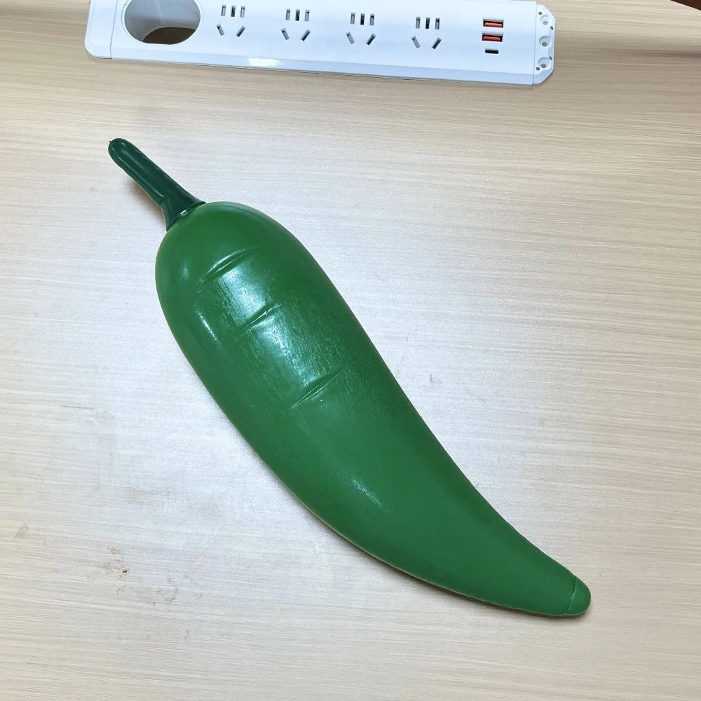 Giant Pepper Squishy Toy – Jumbo Slow Rising Sensory Fidget Ball