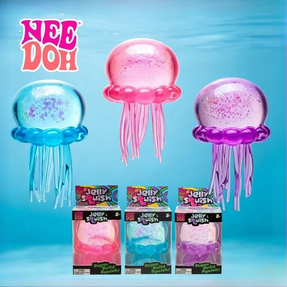 Nee Doh Jellyfish Sensory Squeeze Toy