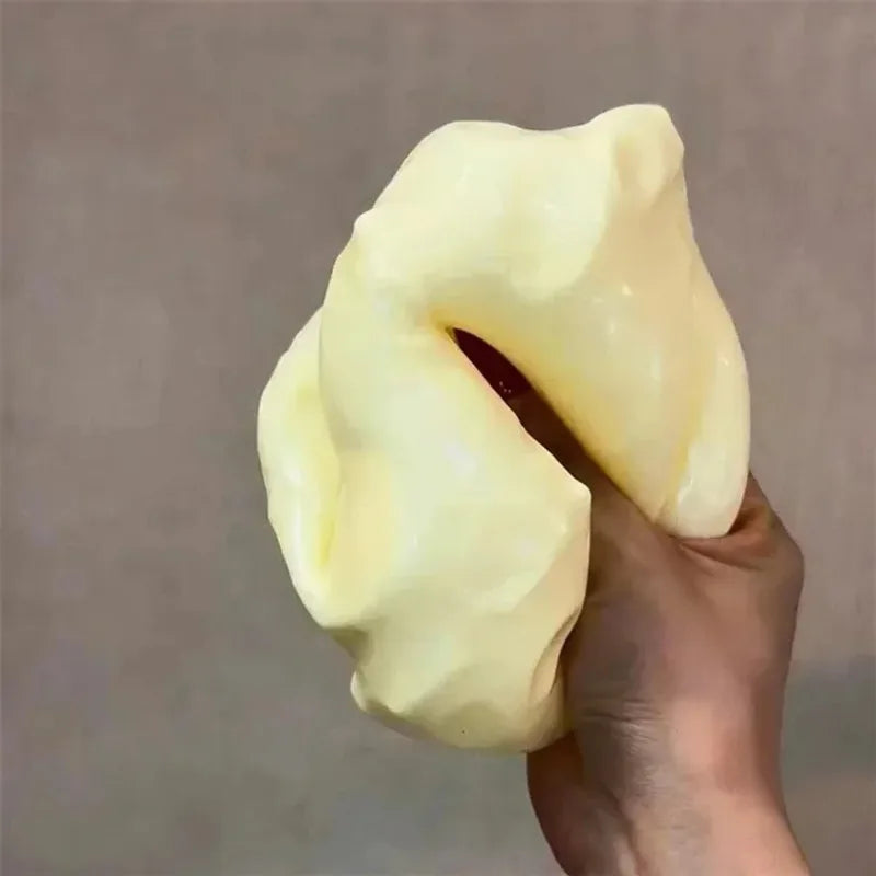 Giant Cheese Squishy Toy – Slow Rising Stress Relief Fidget Toy