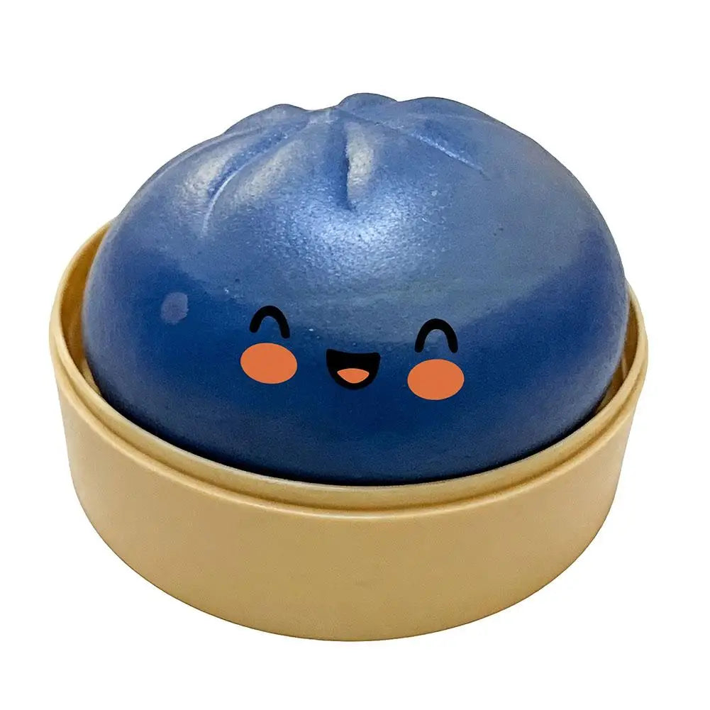 Crystal Dumpling Steamer Squishy Toy