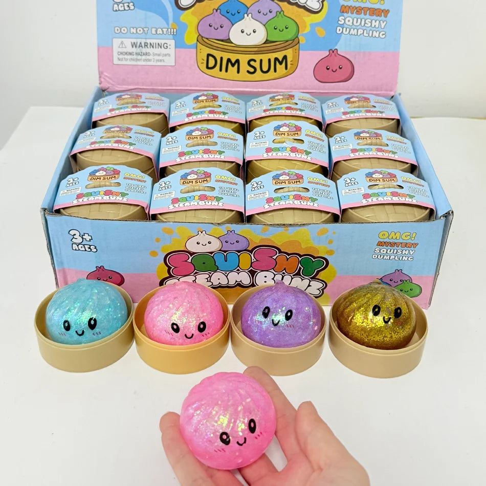 Glitter Dumpling Squishy Box Set