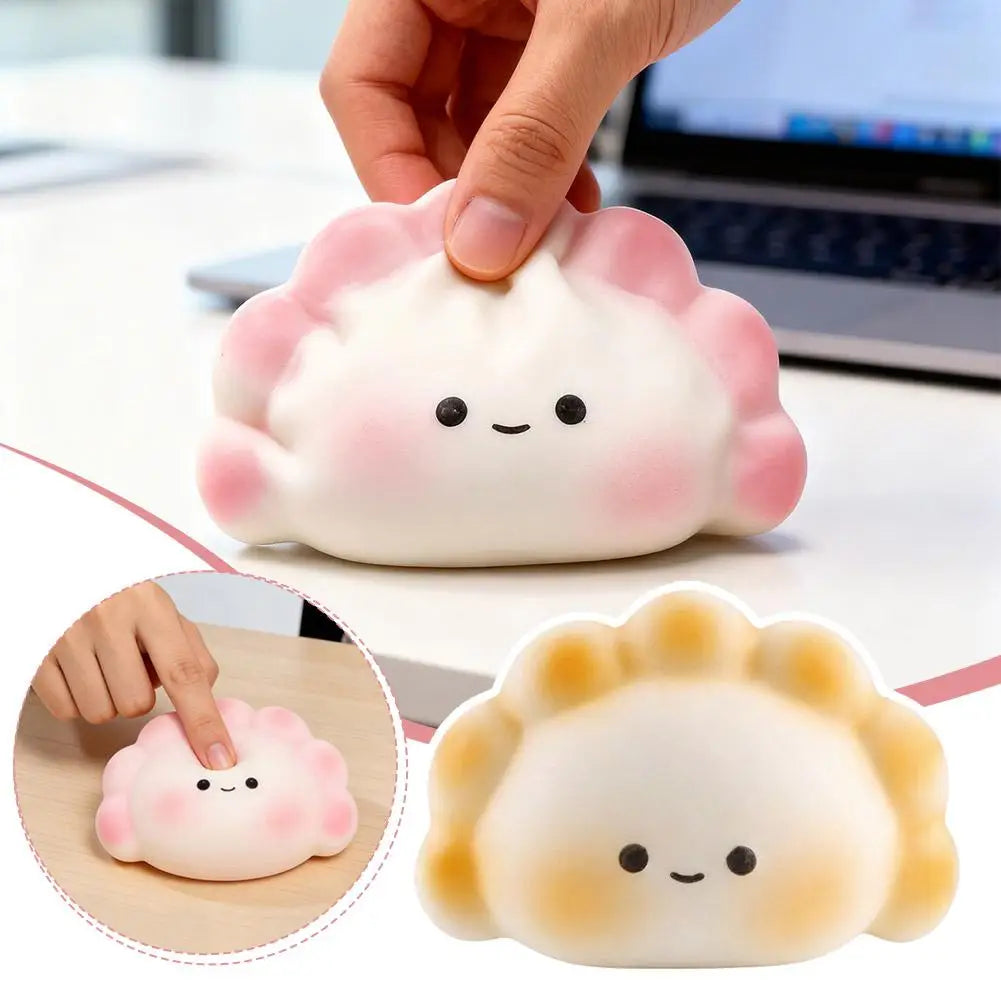 Kawaii Dumpling Squishy Stress Toy