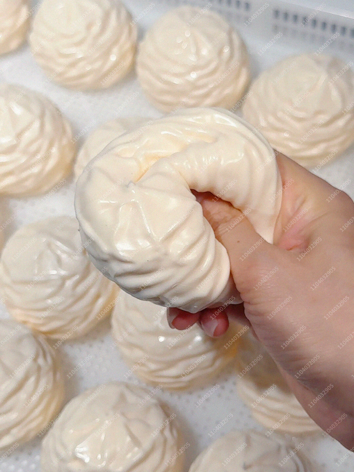 Crunchy Tofu Stress Ball – Food-Shaped ASMR Sensory Squishy Toy