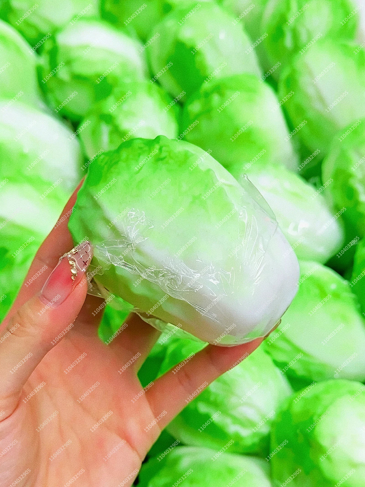 Crunchy Tofu Stress Ball – Food-Shaped ASMR Sensory Squishy Toy