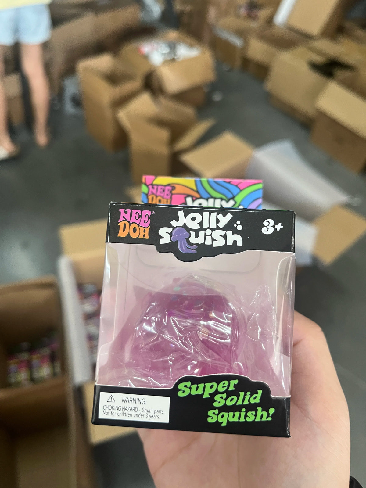 Nee Doh Jellyfish Sensory Squeeze Toy