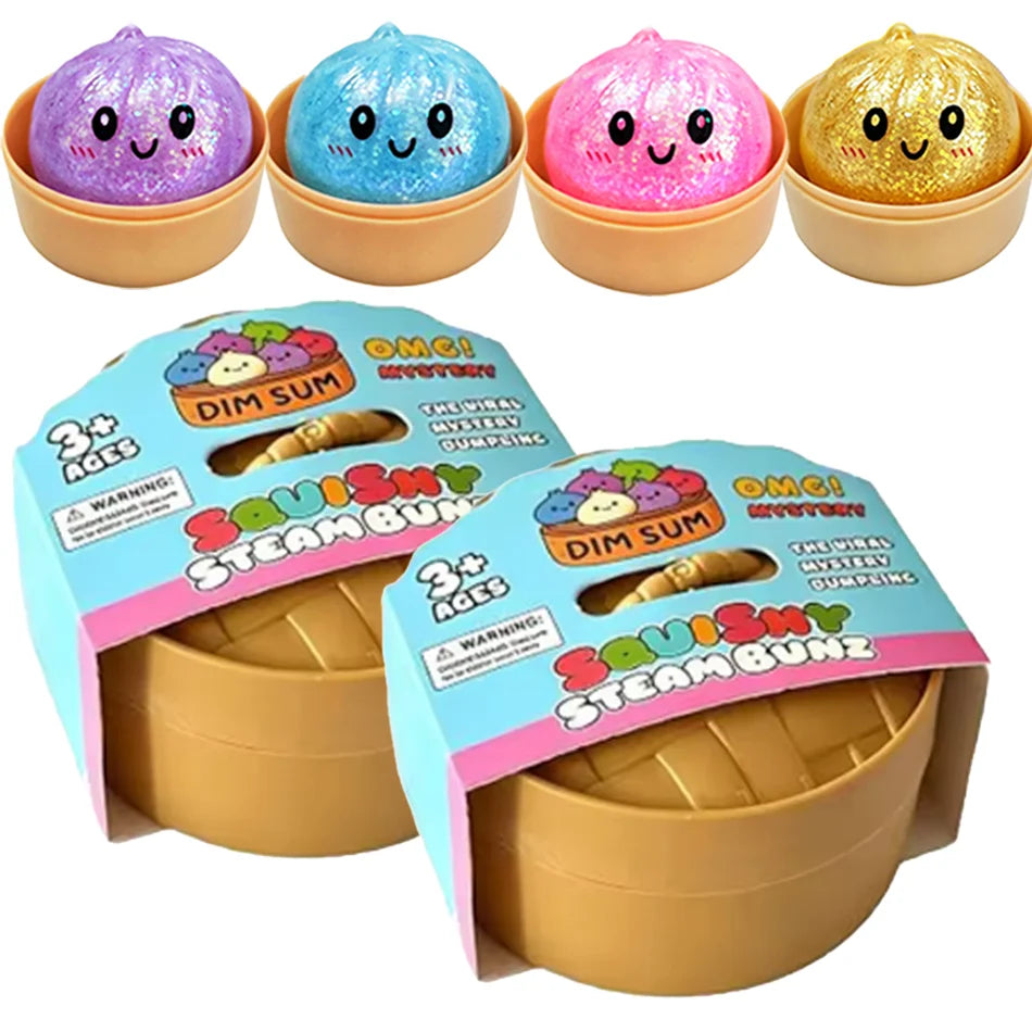 Glitter Dumpling Squishy Box Set