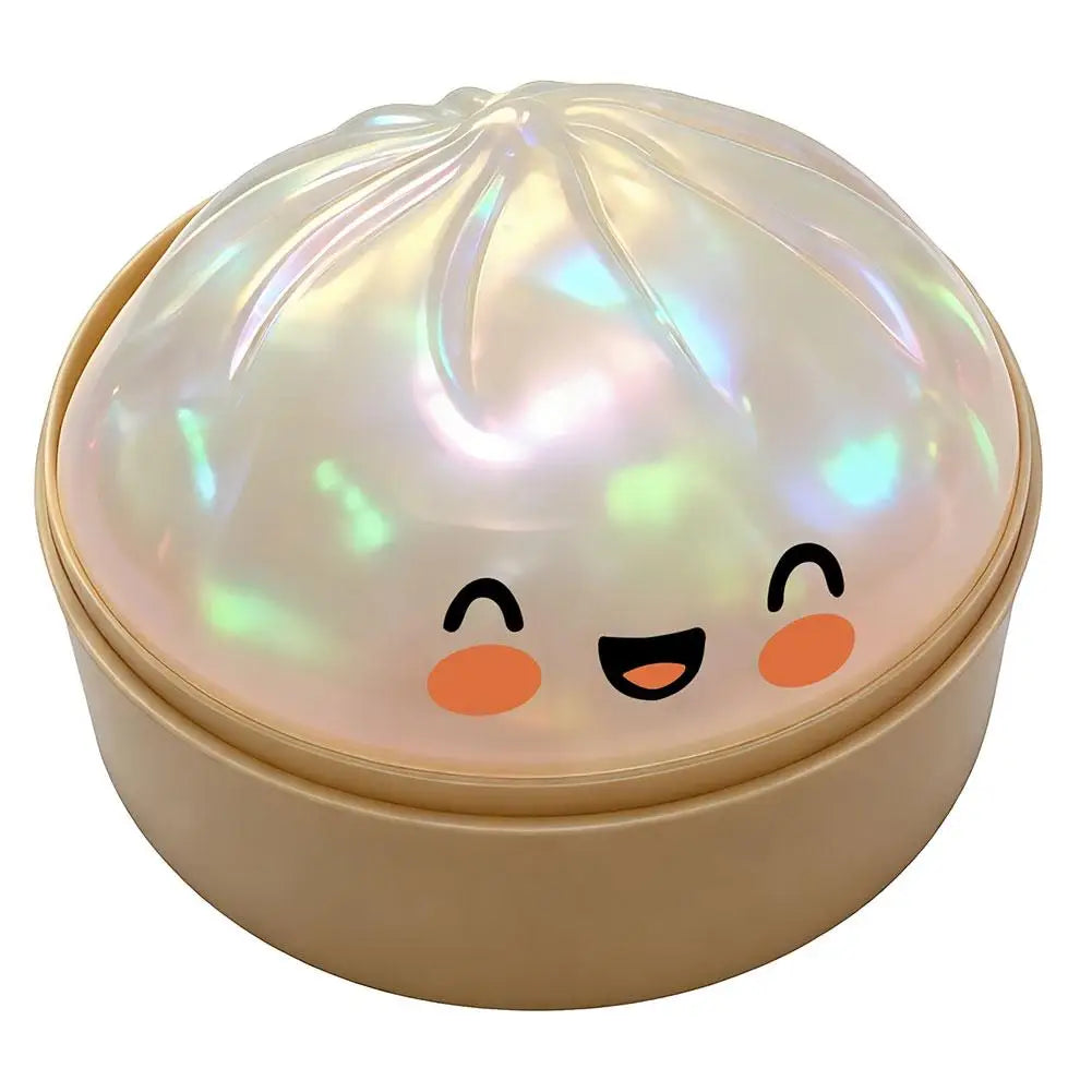 Crystal Dumpling Steamer Squishy Toy