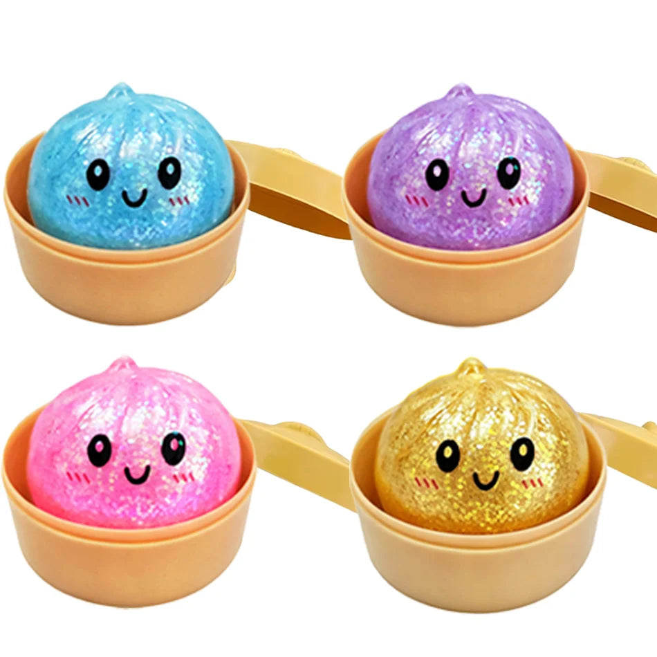 Glitter Dumpling Squishy Box Set