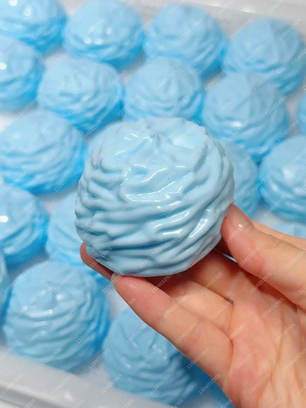 Crunchy Tofu Stress Ball – Food-Shaped ASMR Sensory Squishy Toy