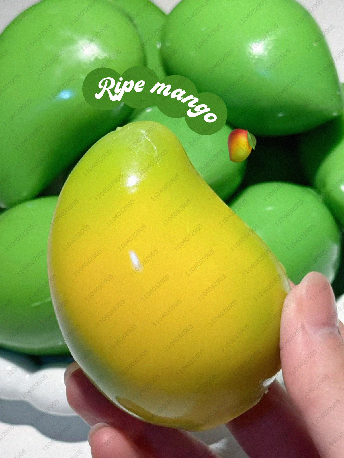 Crunchy Tofu Stress Ball – Food-Shaped ASMR Sensory Squishy Toy