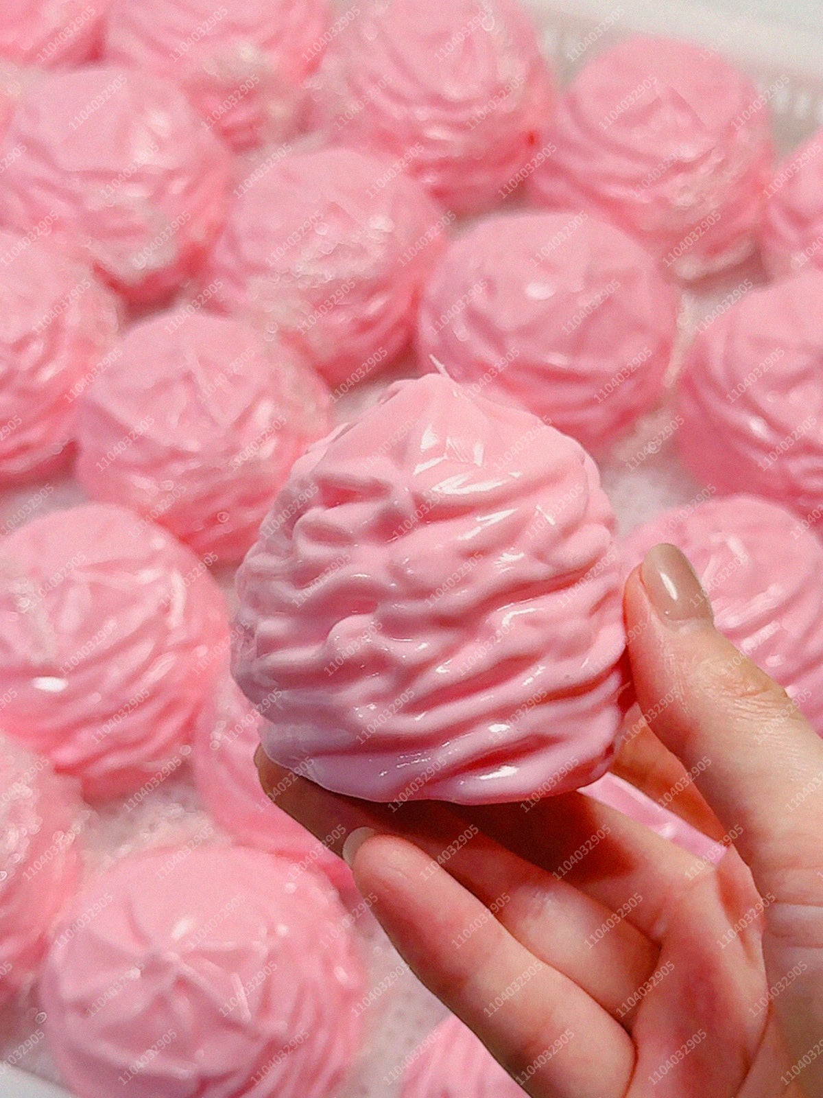 Crunchy Tofu Stress Ball – Food-Shaped ASMR Sensory Squishy Toy