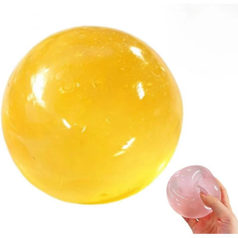 New Handmade Coconut Oil Squishy Balls Slow Rebound Fidget Stress Balls Clear Jelly Sensory Balls Stress Relief Toys for Adult