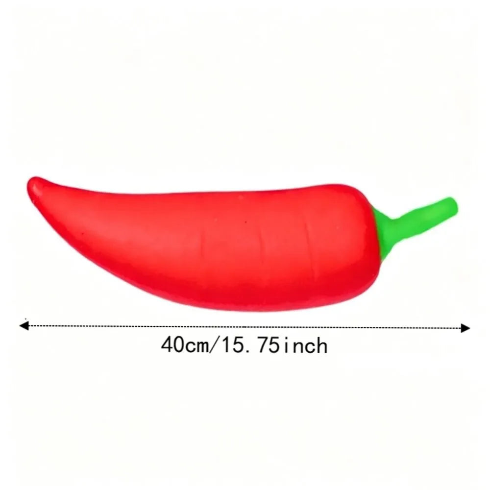Giant Pepper Squishy Toy – Jumbo Slow Rising Sensory Fidget Ball
