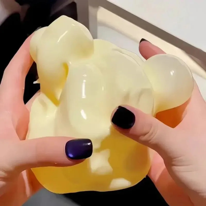 Giant Cheese Squishy Toy – Slow Rising Stress Relief Fidget Toy