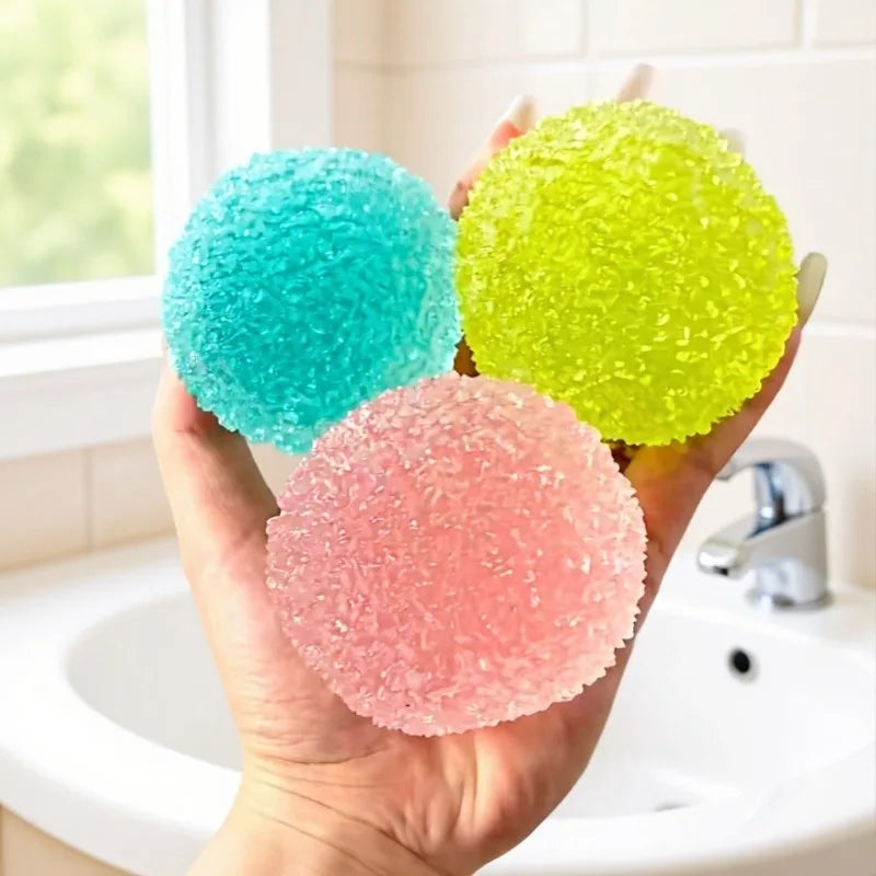 2A-Squishy Ice Ball Maltose Fidgets Toy Super Soft Pink Mochi Slow-rebound Squeeze Toy Anti-Stress Toy For Adults Hand Exercise