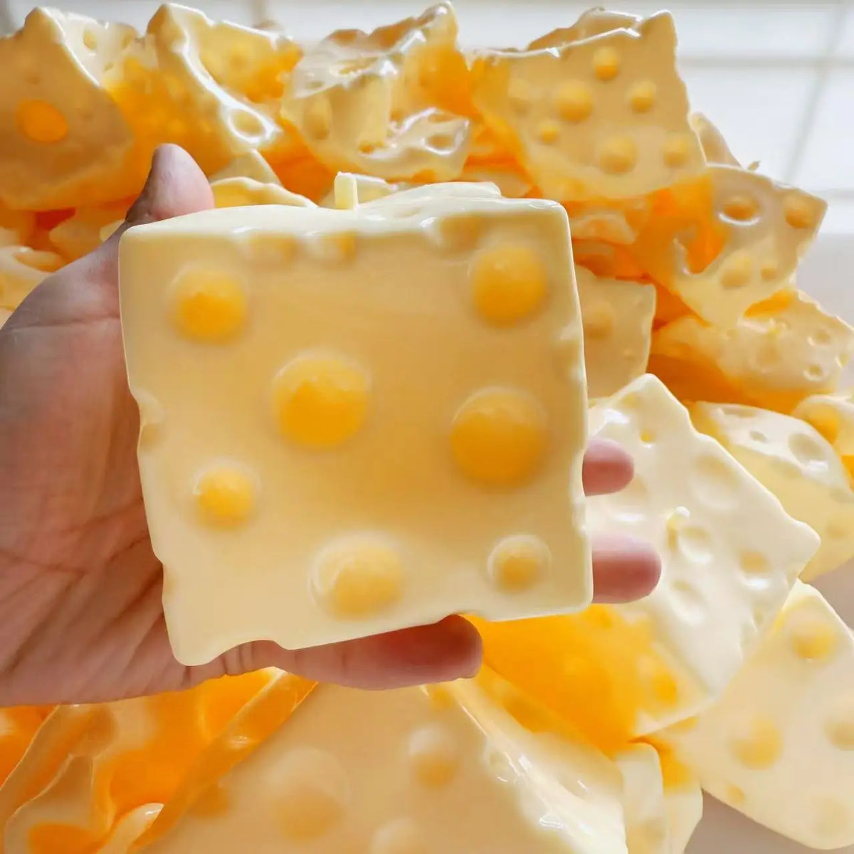 Cheese Ball Squishy Squeeze Toy