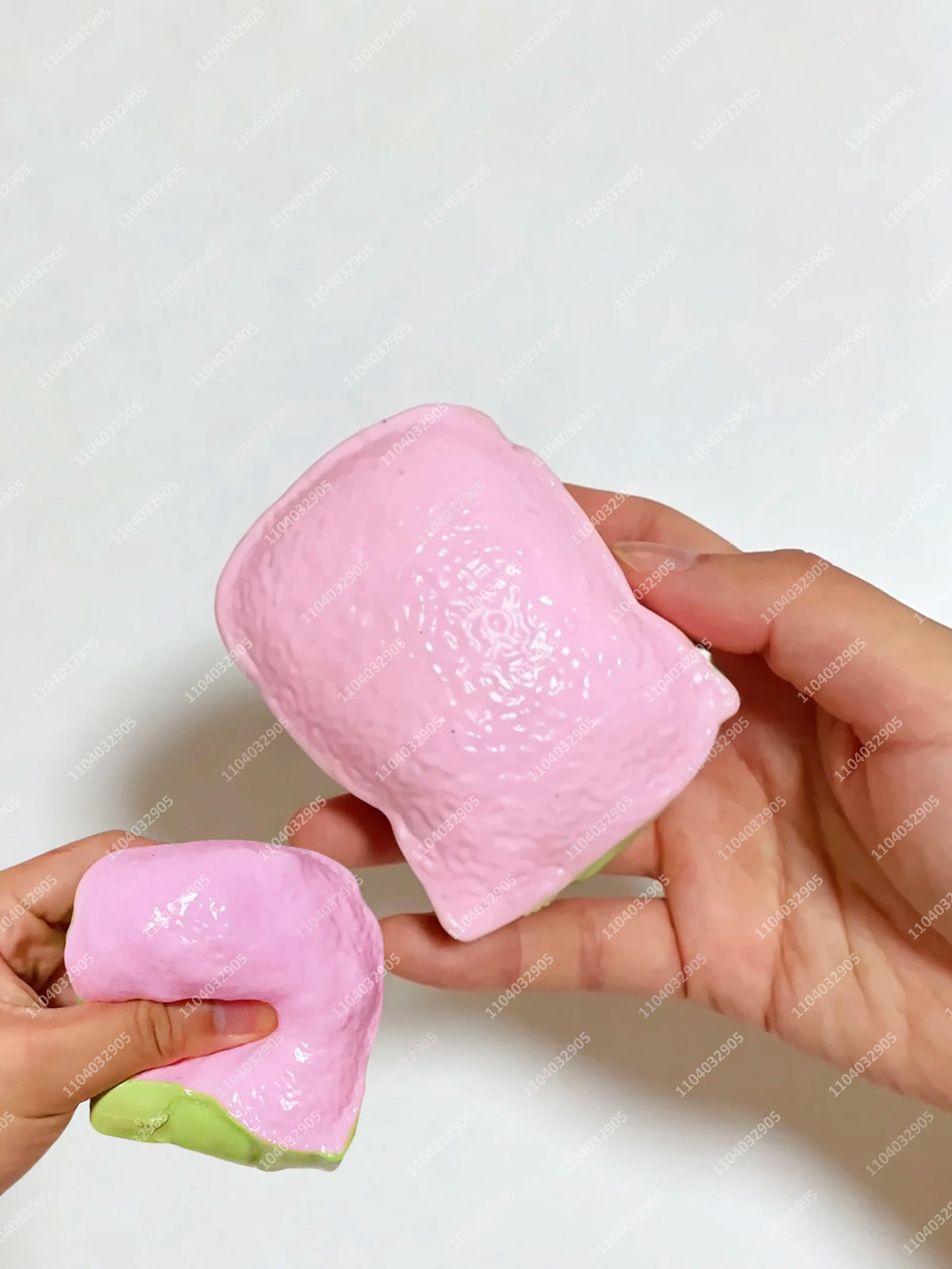 Crunchy Tofu Stress Ball – Food-Shaped ASMR Sensory Squishy Toy