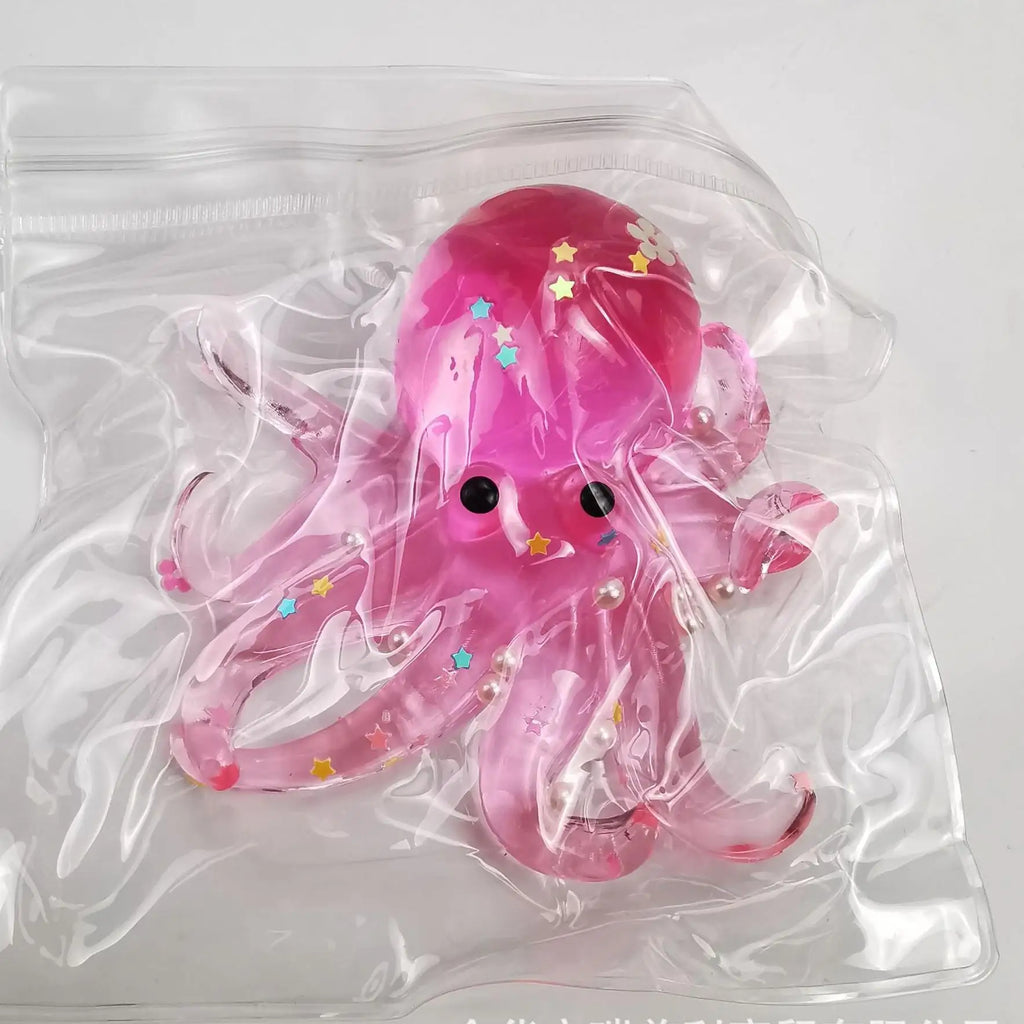 Squishy Ocean Octopus Squeeze Fidget Simulation Stress Relief Slow Rebound Can Be Stretched Sensory Decompression Gift