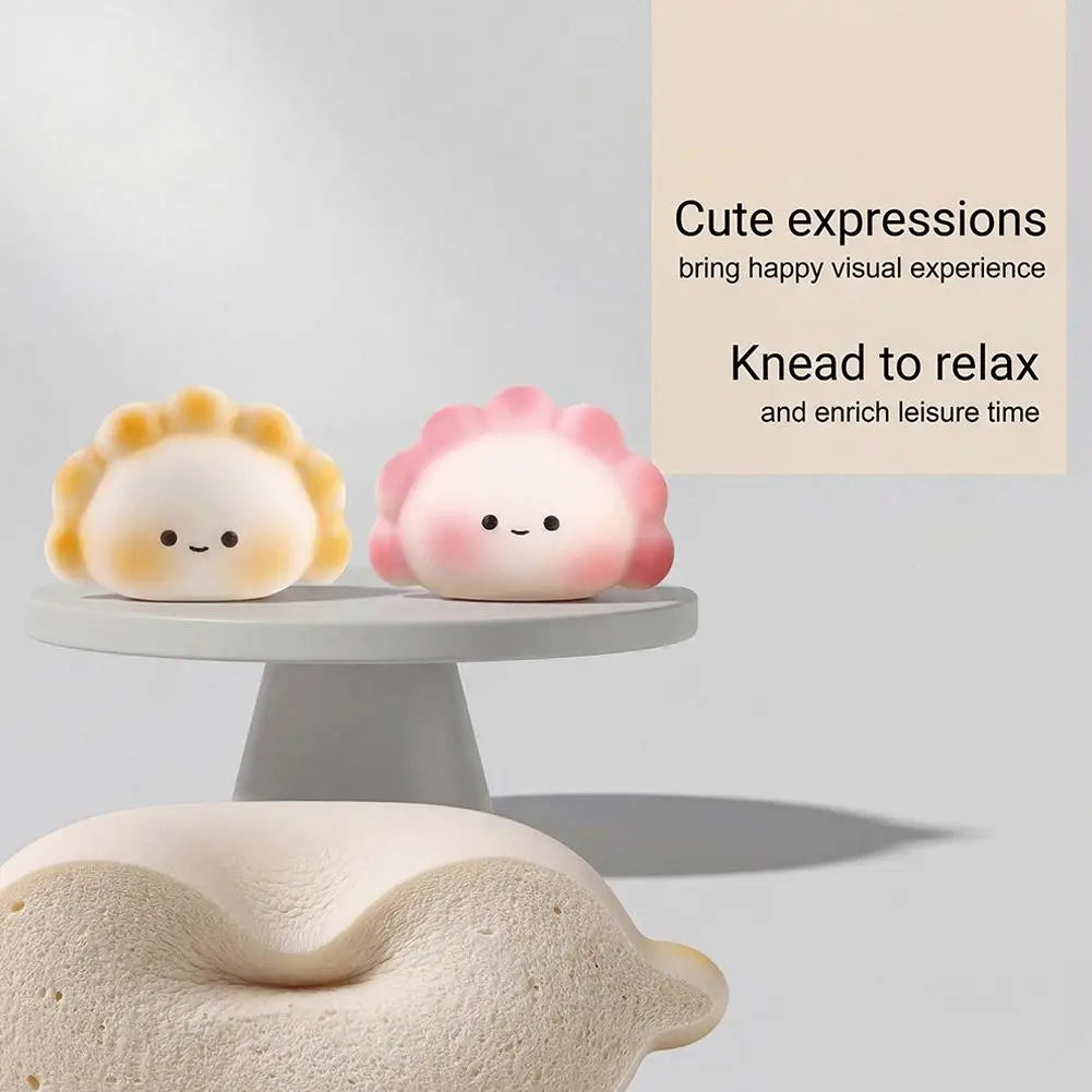 Kawaii Dumpling Squishy Stress Toy