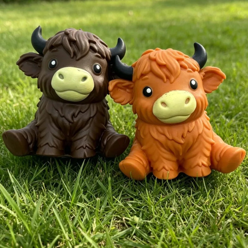 Jumbo Highland Cow Squishy Stress Ball