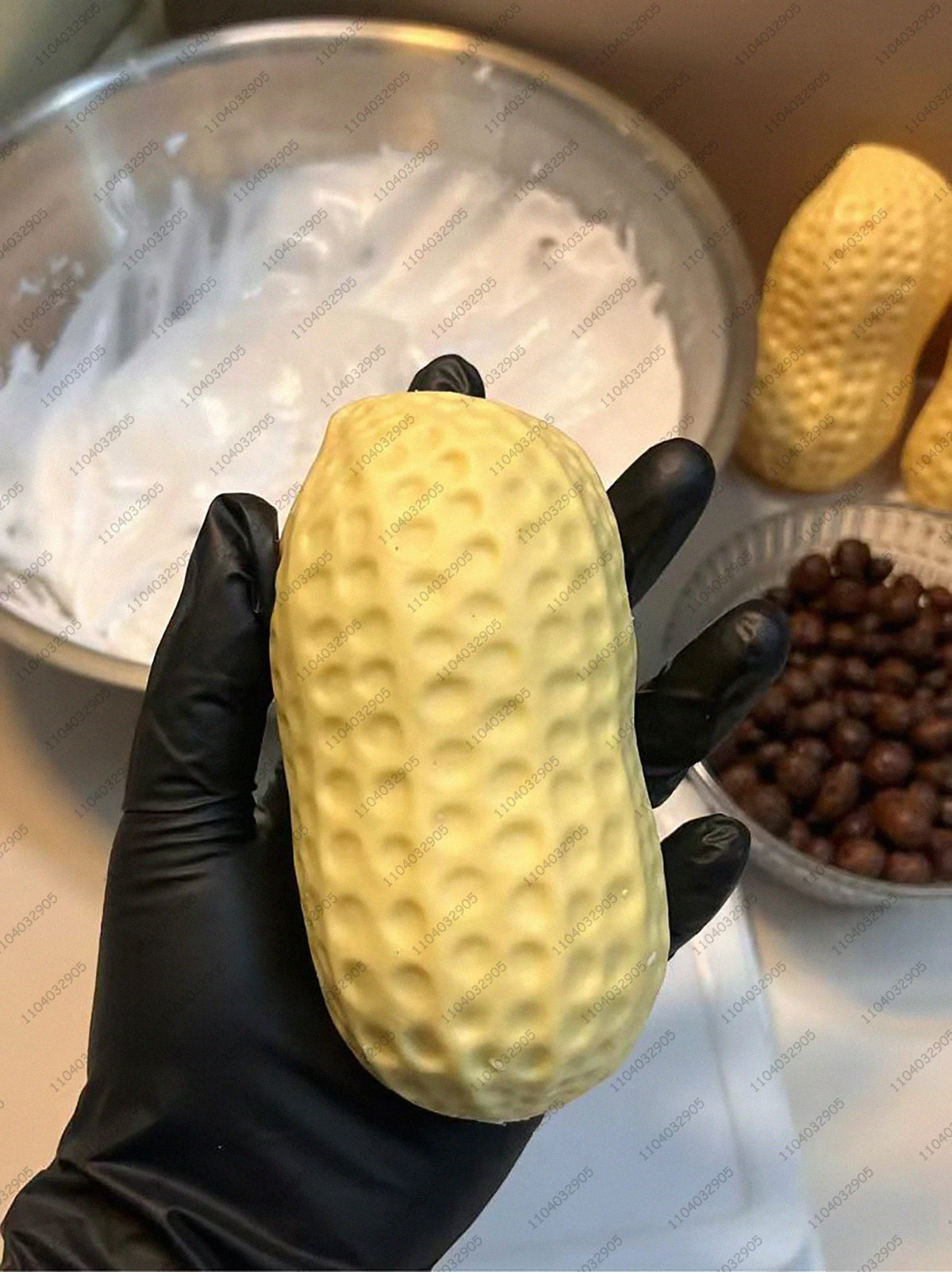 Crunchy Tofu Stress Ball – Food-Shaped ASMR Sensory Squishy Toy