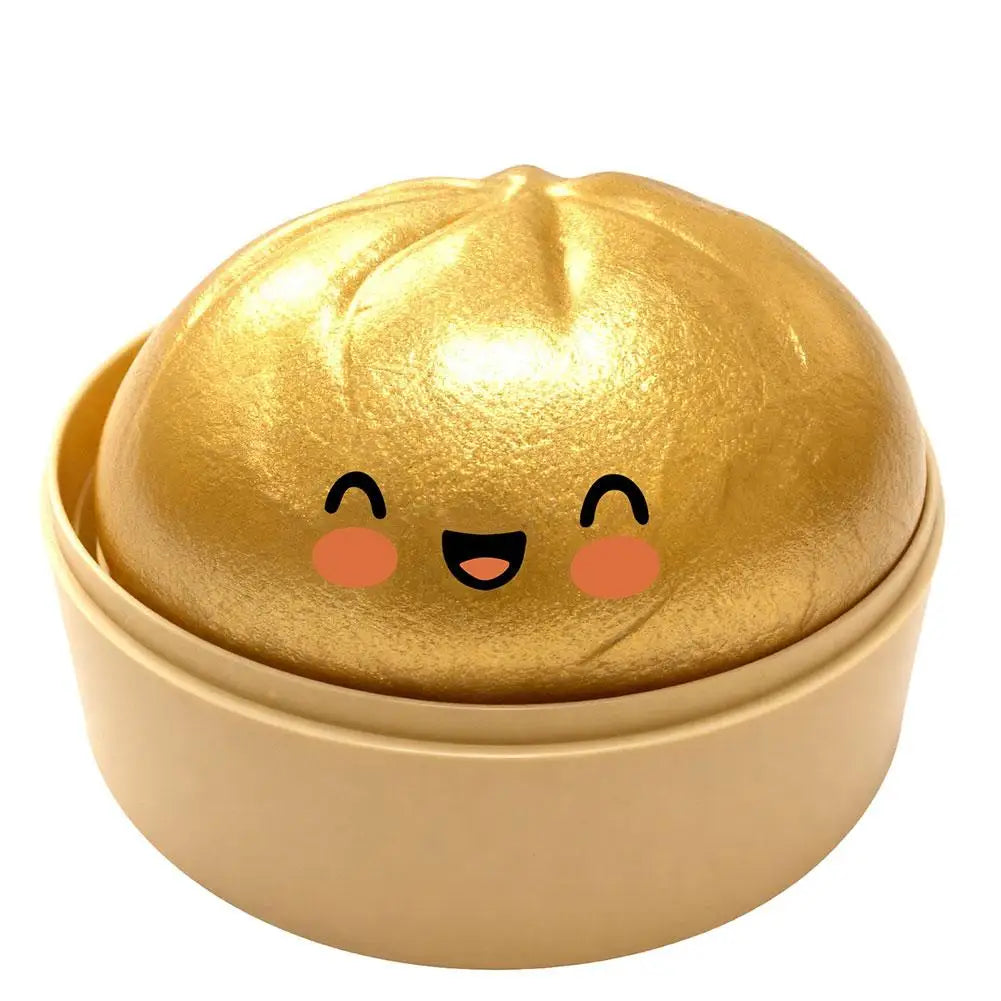 Crystal Dumpling Steamer Squishy Toy