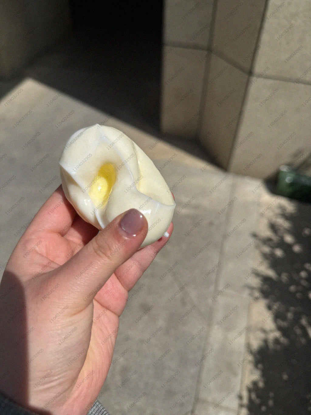 Crunchy Tofu Stress Ball – Food-Shaped ASMR Sensory Squishy Toy
