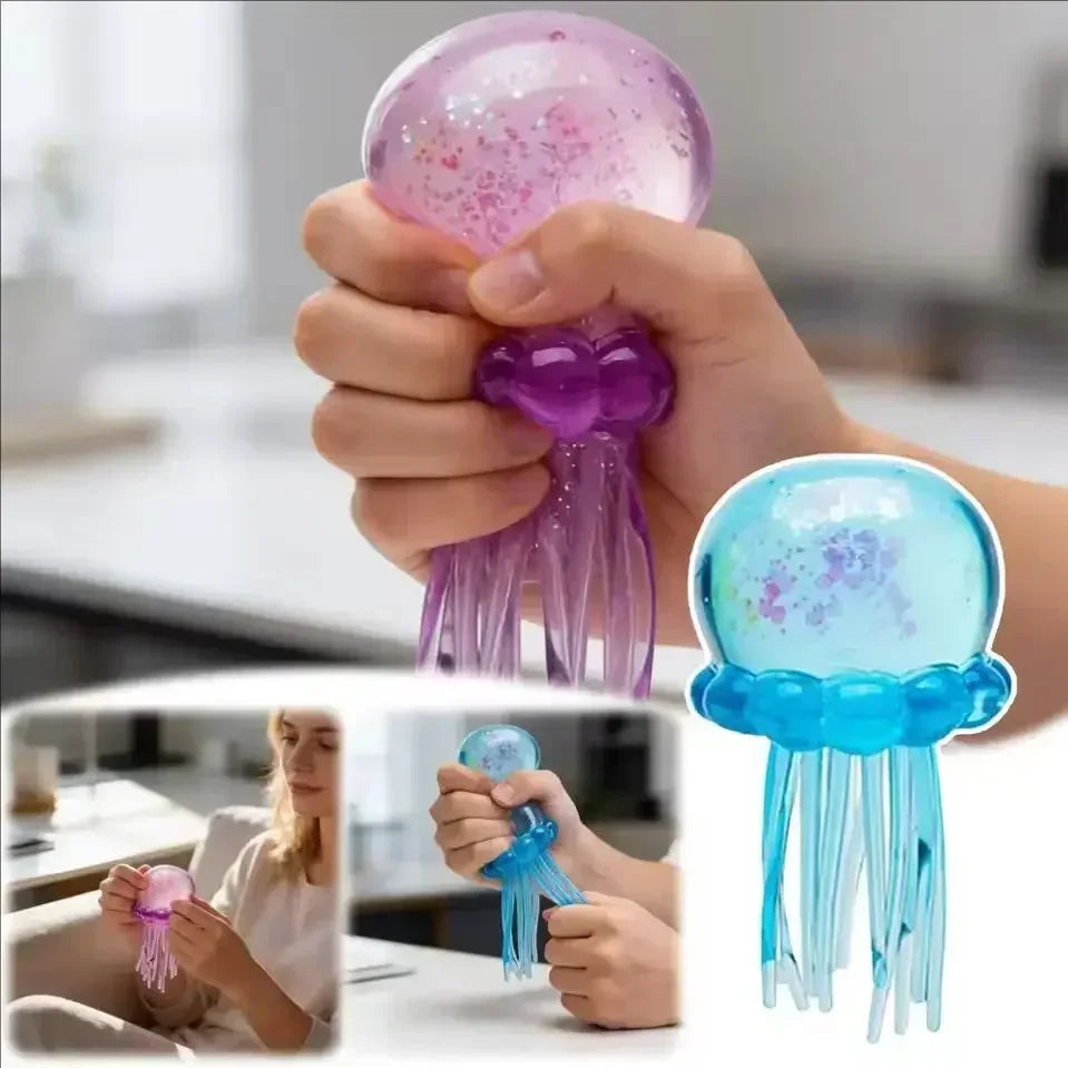 Nee Doh Jellyfish Sensory Squeeze Toy