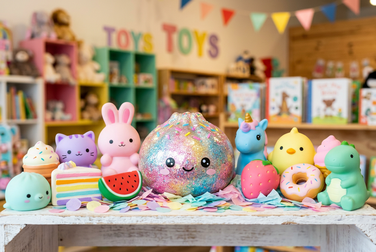 Glitter Dumpling Squishies Storefront