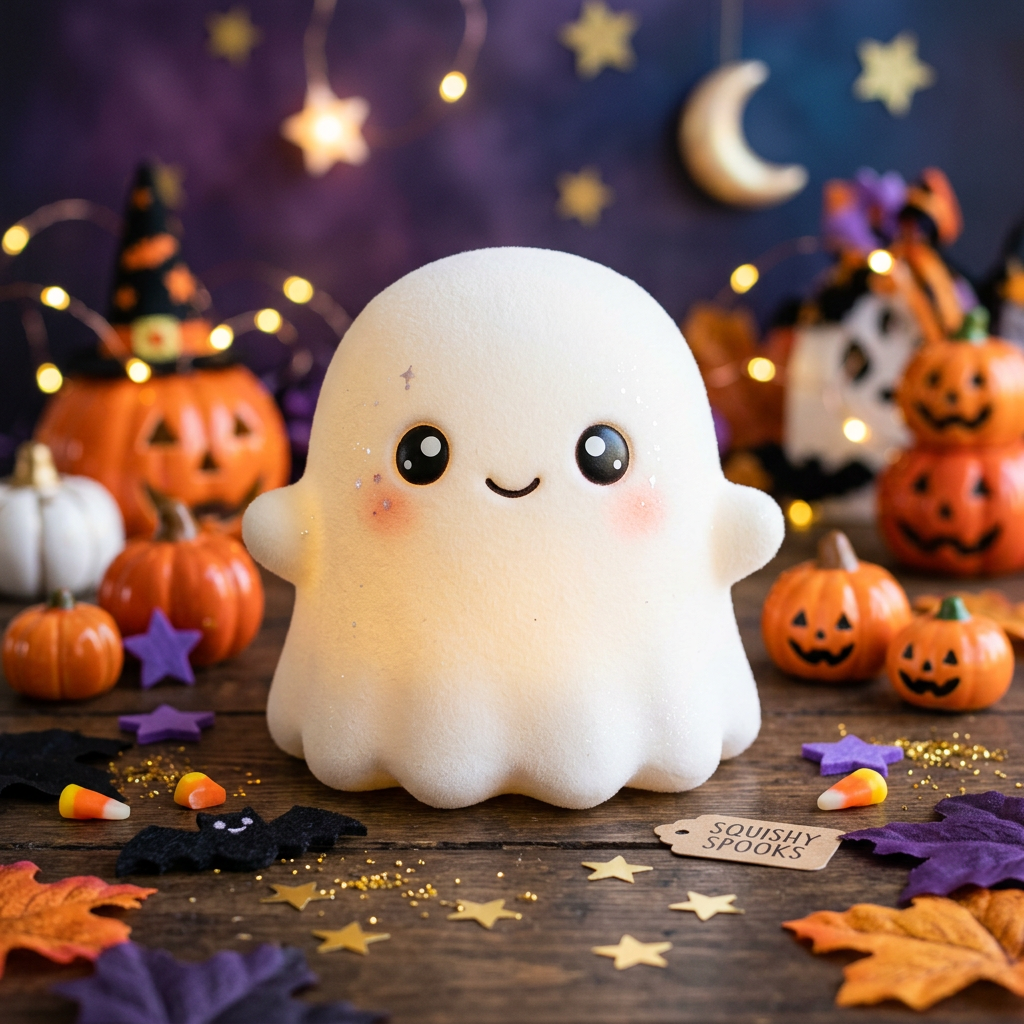 Halloween Ghost Squishy Product Photo